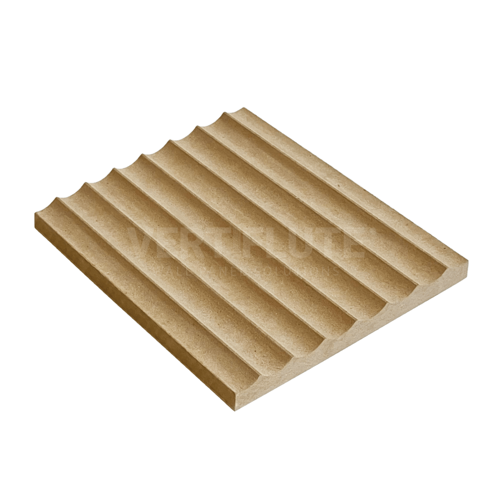 MDF Fluted In 20mm - Vertiflute